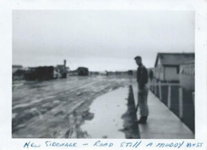 New Sidewalk at St. Nazaire, France